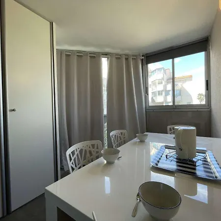 2 Pieces Avec Loggia Et Piscine A 100m De La - - Fr-1-250-250